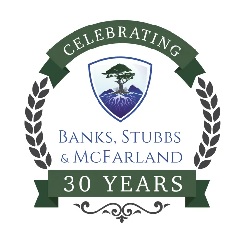 Banks, Stubbs and McFarland celebrating 30 years