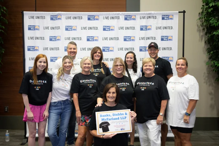 Banks Stubbs McFarland United Way Day of Caring 2023