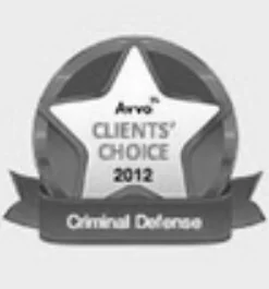 AVVO Clients' Choice 2012 Criminal Defense